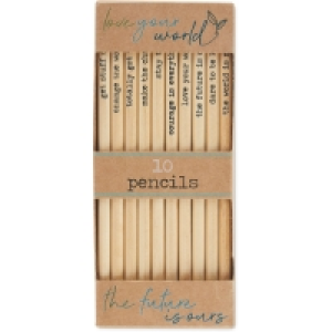 Aldi  Script Eco Pencils 10 Pack