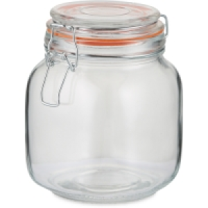 Aldi  Large Clip Lid Jar 1000ml