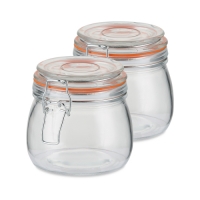 Aldi  Small Clip Lid Jars 350ml