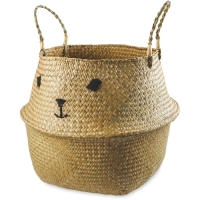 Aldi  Smiley Bunny Seagrass Storage Basket