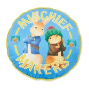 Aldi  Peter Rabbit Round Cushion