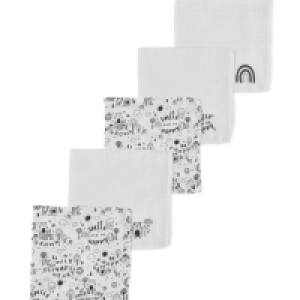 Home Grown Muslin Cloths 5 Pack