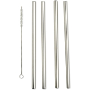 Steel Smoothie Straws 4 Pack