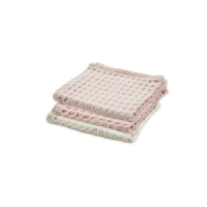 Pink Small Dish Cloth 3 Pack