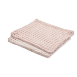 Pink Large Dish Cloth 2 Pack