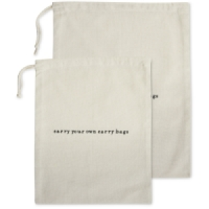 Grey Produce Bag 2 Pack