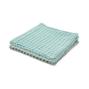 Blue Large Dish Cloth 2 Pack
