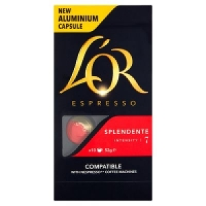 LOr Espresso Splendente Intensity 7 Capsules 10 Pack 50g