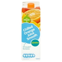 Centra  Centra Orange Juice Smooth Not From Concentrate 1ltr