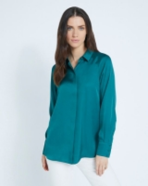 Dunnes Stores  Paul Costelloe Living Studio Green Raglan Sleeve Blouse