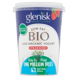 Glenisk Organic Low Fat Yogurt Strawberry 2.00 €