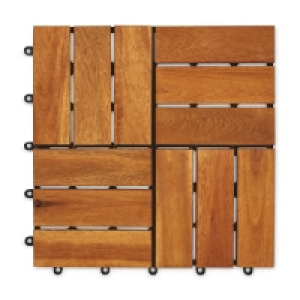 Two Direction Wooden Decking Tiles