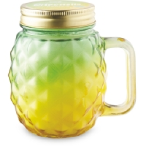 Aldi  Scentcerity Yellow Citronella Candle