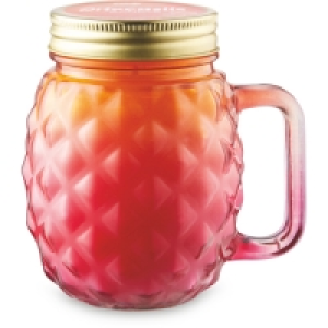 Aldi  Scentcerity Pink Citronella Candle