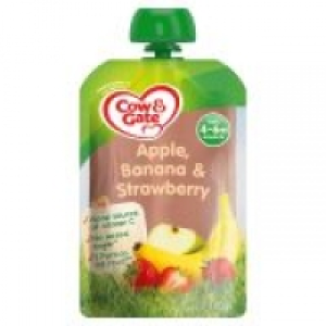 Cow & Gate Apple & Strawberry Pouch