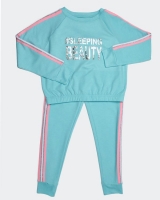 Dunnes Stores  Girls Foil Lounge Set (7-14 years)