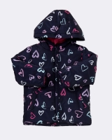 Dunnes Stores  Heart Print Jacket (6 months - 4 years)