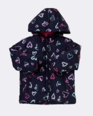 Heart Print Jacket (6 months - 4 years)
