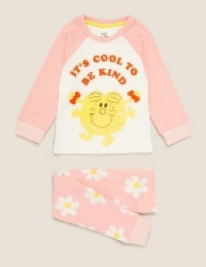 Marks and Spencer  Pure Cotton Little Miss Pyjama Set (1-7 Yrs)