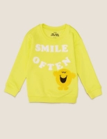 Marks and Spencer  Cotton Mr Happy Smile Often Sweatshirt (2-7 Yrs)