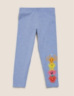 Cotton Mr Men & Little Miss Leggings (2-7 Yrs)