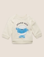 Marks and Spencer  Cotton Mr Men Sweater (7lbs-3 Yrs )