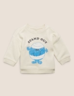 Marks and Spencer  Cotton Mr Men Sweater (7lbs-3 Yrs )