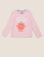 Marks and Spencer  Pure Cotton Mr Men Top (2-7 Yrs)