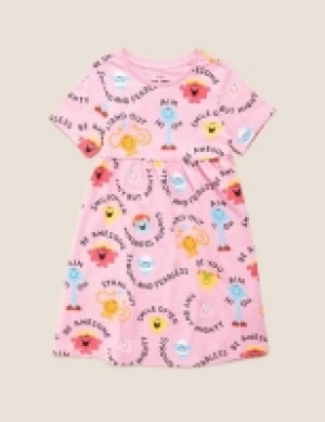 M&s Collection Mr Men & Little Miss Dress (2-7 Yrs)