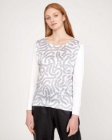 Dunnes Stores  Carolyn Donnelly The Edit Squiggle Print Top