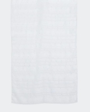 Savida Sequin Stripe Solid Scarf
