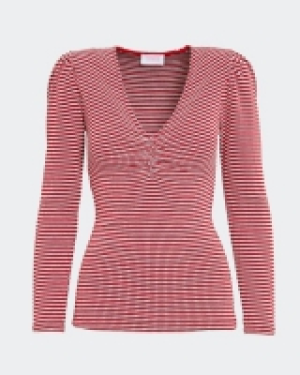 Savida Gigi Stripe V-Neck Top 10.00 €