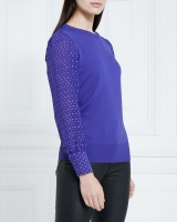 Dunnes Stores  Gallery Pleat Sleeve Jumper