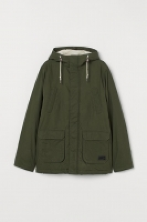 HM  Cotton parka