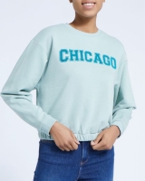 Dunnes Stores  Chicago Slogan Sweatshirt
