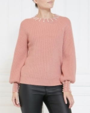 Dunnes Stores  Gallery Bijou Pearl Jumper