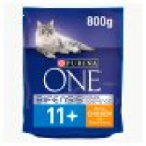 Tesco  Purina One Senior 11+ Dry Cat Food Ch