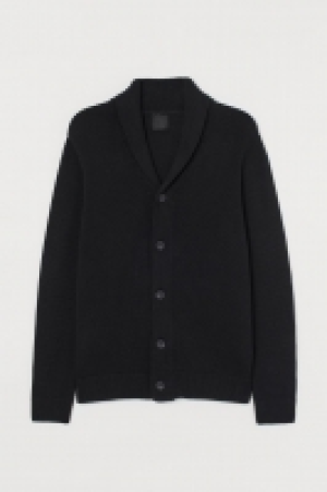 HM  Shawl-collar cardigan