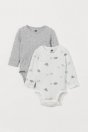 2-pack long-sleeved bodysuits 8.00 €