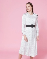 Dunnes Stores  Savida Print Dress With Belt