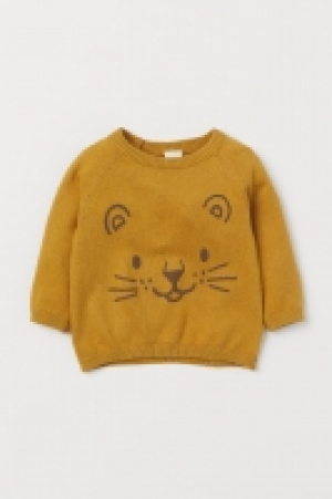 HM  Knitted print-motif jumper