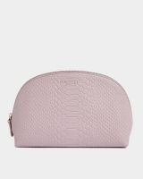 Dunnes Stores  Paul Costelloe Living Studio Blush Leather Cosmetic Bag