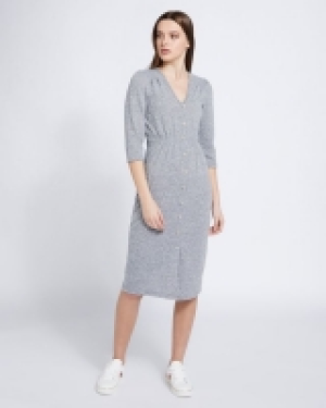 Savida Soft Touch Pearl Button Dress
