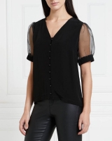 Dunnes Stores  Gallery Organza Sleeve Top