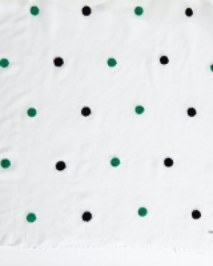 Savida Embroidered Dot Scarf