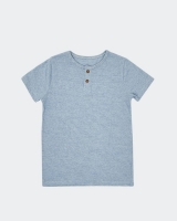 Dunnes Stores  Boys Button Through T-Shirt (4-14 years)