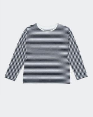 Girls Stripe Stretch Long-Sleeved Top (2-8 years)