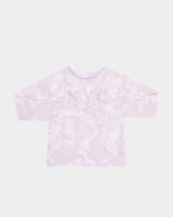 Dunnes Stores  Girls Tie Dye Long-Sleeved Top (2-8 years)
