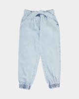 Dunnes Stores  Girls Denim Joggers (2-8 years)