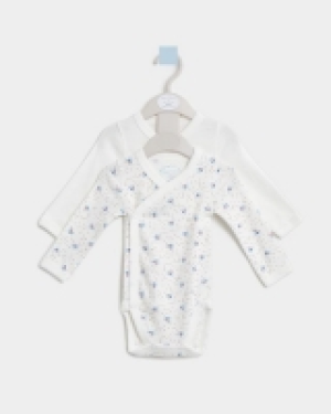 Dunnes Stores  Leigh Tucker Willow Sarah Rib Bodysuit Set - Pack of 2